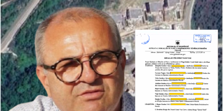 I arrestuar për ndërtim pa leje, Ibrahim Kruja me Vista Group në qendër të sherrit për 15,800 m² tokë mes fisit në Tiranë