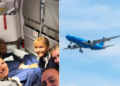 Foshnja lind në avion gjatë fluturimit drejt Italisë, merr emrin e pilotit