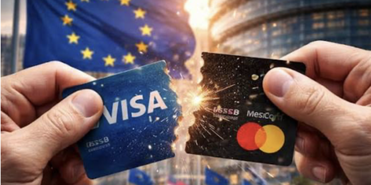 Euro digjitale, Europa kërkon pavarësi nga Visa dhe Mastercard, por përplasja sapo ka nisur
