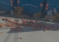 Skandal në Tiranë/ Mbetje kafshësh dhe kocka të hedhura në trotuar, alarm për shëndetin publik (VIDEO)