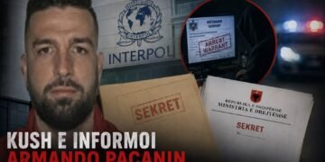 Kush zyrtar e informoi Armando Pacanin se ndaj tij ka urdhër arrest nga Gjermania?