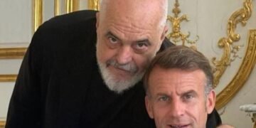 Rama shkon deri në Francë dhe merr “garanci” për rikonstruksionin e një shkolle në Korçë
