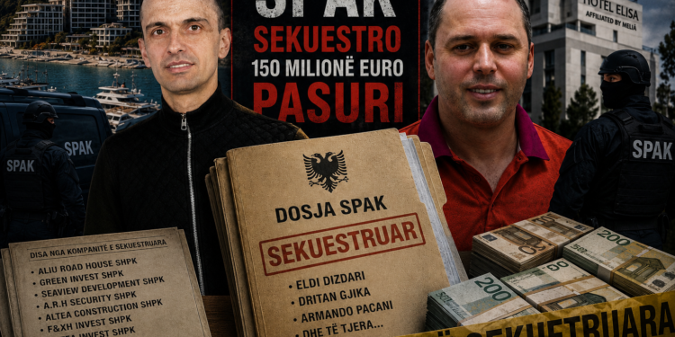SPAK godet grupin e Dritan Gjikës dhe Eldi Dizdarit: 50 ton kokainë, 150 mln euro pasuri të sekuestruara