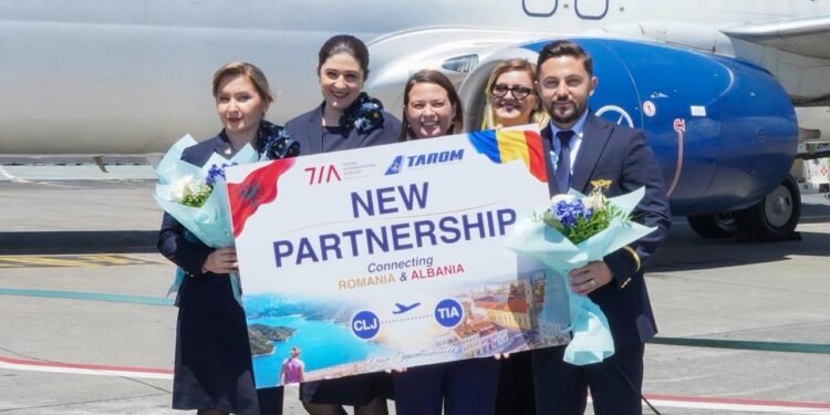 Linjë e re ajrore me Rumaninë, TAROM nis fluturimet në TIA
