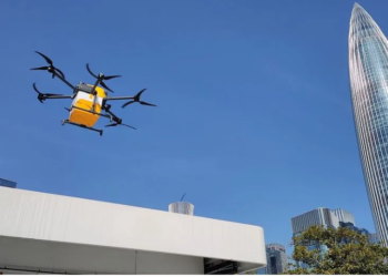 Jo me motorë, në Kinë ushqimi I porositur mund të vi me drone nga ajri