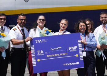 Ryanair nis fluturimet direkte mes Tiranës dhe Parmës