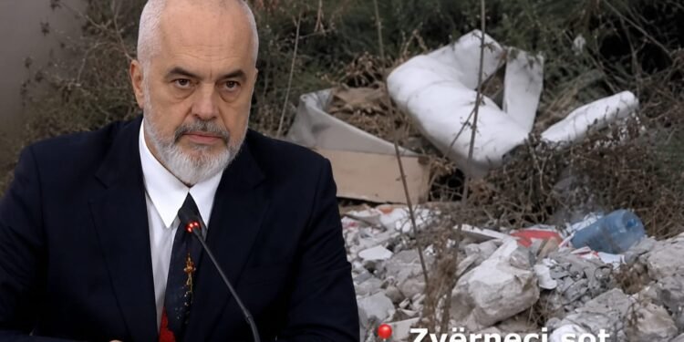 Rama publikon pamjet e Zvërnecit me plehra: Duan ta mbajnë kështu, por projekti 4 miliardë euro e kthen në beben e syrit të turizmit