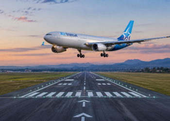 Nis linja Tiranë-Toronto, avioni Airbus A330 i Air Transat zbret për pak orë në Aeroportin Ndërkombëtar të Tiranës
