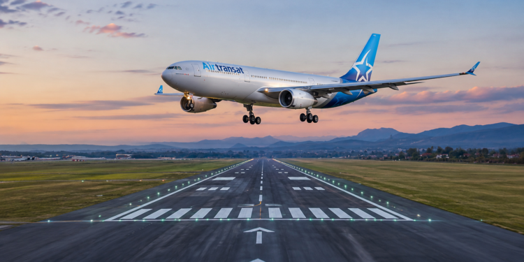 Nis linja Tiranë-Toronto, avioni Airbus A330 i Air Transat zbret për pak orë në Aeroportin Ndërkombëtar të Tiranës