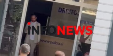 Bashkëshorti i Elisa Spiropalit përfundon në polici, kanosi drejtoreshën e Tatimeve