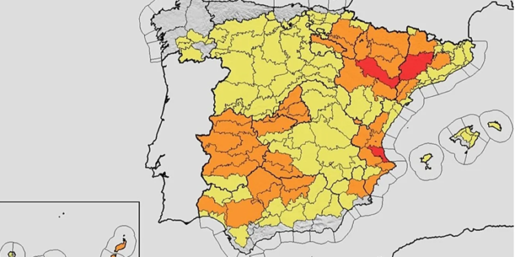 I nxehti “djeg ” një pjesë të Evropës, temperaturat pritet të arrijnë deri në 44 gradë në Spanjë