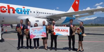 Chair Airlines nis fluturimet direkte mes Zyrih dhe Tiranës