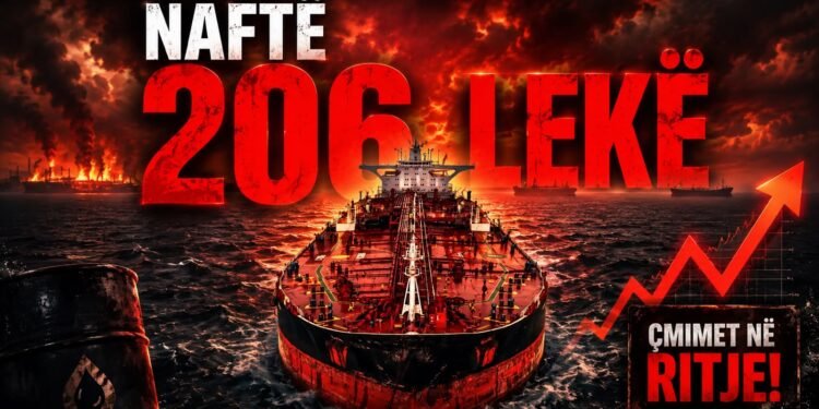 Lufta në Iran, “çmend” naftën në Shqipëri, 206 lekë/ litri….dhe fundi nuk dihet