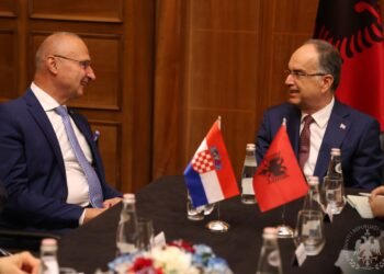Presidenti Begaj pret ministrin e Jashtëm të Kroacisë, fokusi te mbështetja e Zagrebit për integrimin e Shqipërisë në BE