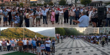 Bashkitë që rrezikojnë shkrirjen ngrihen në protestë kundër hartës së re territoriale