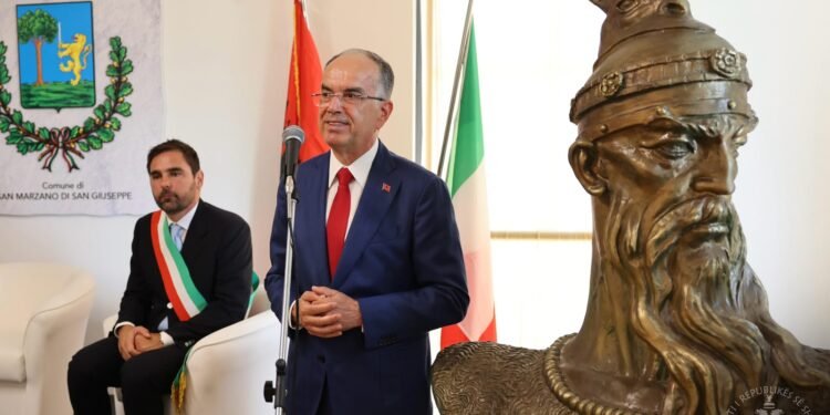 Presidenti Begaj në San Marzano di San Giuseppe: Arbëreshët, ura e gjallë e miqësisë historike shqiptaro-italiane