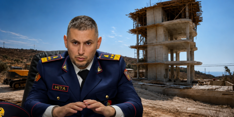 Pallati pa leje, Hita “shkund” Policinë e Himarës