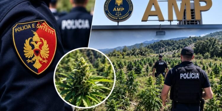 Të shtëna me armë zjarri në Qafështamë, Policia dhe AMP në operacion për bimët narkotike: Kapen shumë parcela