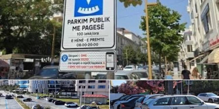 Nis parkimi me pagesë në rrugët e Durrësit, deri në 100 lekë/ ora