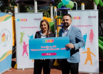 JUMBO ndërton një kënd të ri lojërash për 136 fëmijë