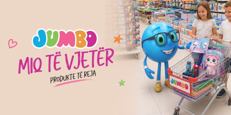 Miqtë të presin në shkollë. Gjithçka tjetër të pret në JUMBO