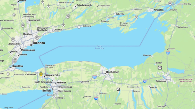 Pas Google edhe Apple Maps zbaton urdhrin e Trump, ndryshon emrin e Liqenit Ontario