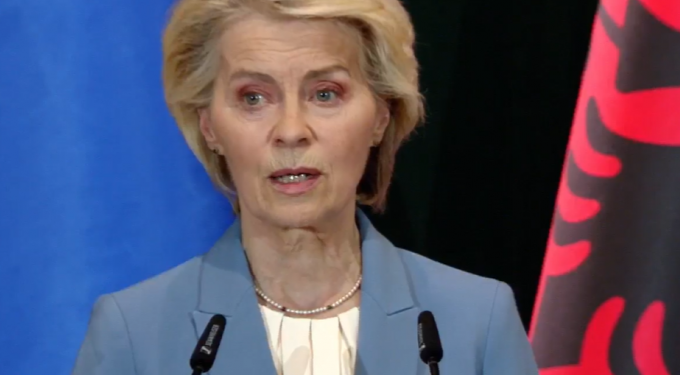Von der Leyen: Të përshpejtojmë negociatat e roaming-t me Shqipërinë, kthehem kur të jetë falas