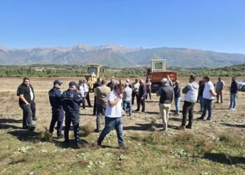 REVOLTA/ Plas në Gjoricë, banorët kundër parkut fotovoltaik: Na thanë për 1 po marrin 42.5 hektarë. Çështja shkon në SPAK