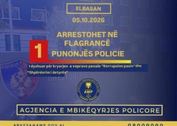 AMP arreston policin në Elbasan