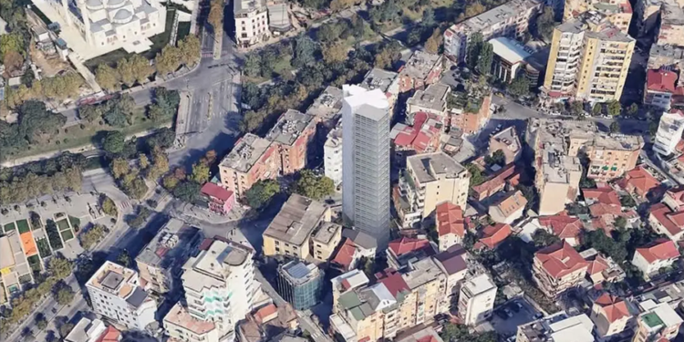 Evolve Tower, çibani 21-katësh që po mbyt një lagje të tërë te Rruga e Elbasanit