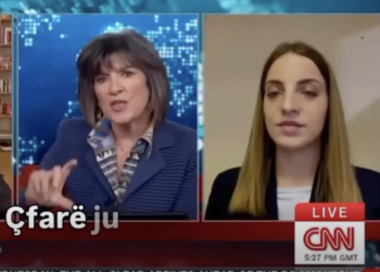 Marjana Koçeku në CNN International me Christiane Amanpour: Protestat studentore në Shqipëri marrin vëmendje ndërkombëtare