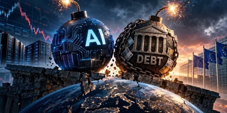 Inteligjenca artificiale dhe borxhi publik, rreziku i një goditjeje të dyfishtë për tregjet