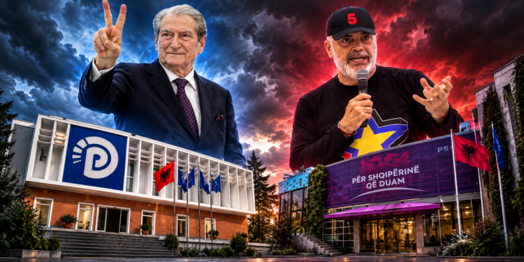 ABSURDI/ Selitë e partive mbrohen më shumë se filialet e bankave në Tiranën e kaosit