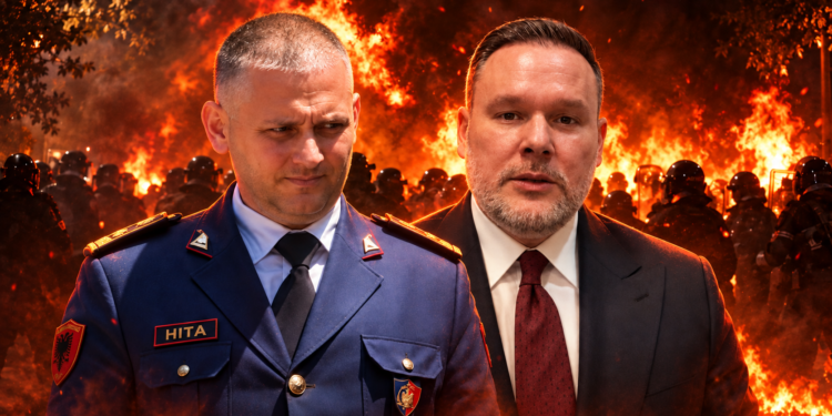 A po e shfrytëzon Ervin Demo protestën për të larë duart me Skënder Hitën? Mesazhet e mbrëmshme dhe përplasja pas kuintave