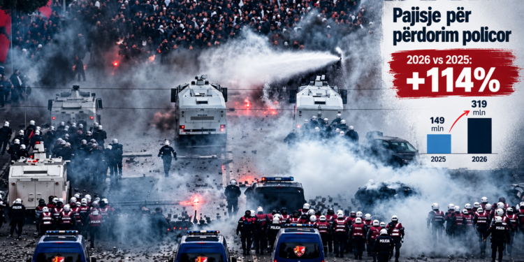 TENDERËT/ Si u “armatos” Policia dy muaj para protestave: Shpenzimet për pajisje policore u rritën 114%. Kush e furnizoi